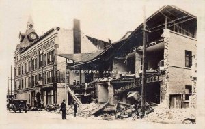 RPPC EARTHQUAKE DISASTER SANTA BARBARA CALIFORNIA REAL PHOTO (c. 1925)