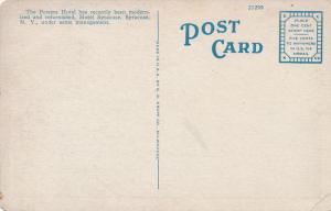 Powers Hotel recently Modernized, Rochester, New York - WB