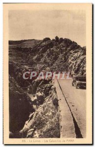 Old Postcard Corsica The Creeks of Piana