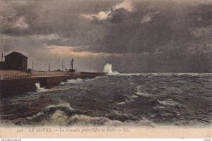 LE HAVRE, Seine Maritime, France, PU-1904; Le Nouvelle Jetee (Effet de Nuit)