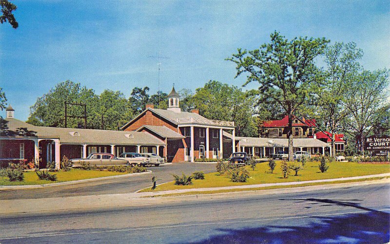 Sumter SC Travelers Motel Hotel Located Corner Broad & Washington St. Postcard