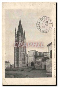 Postcard Saintes Old Steeple Church St. Eutropius