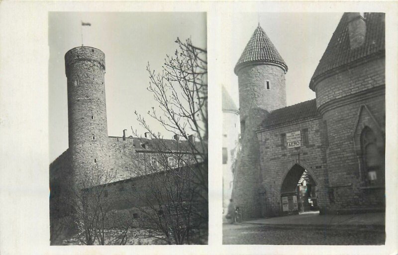 Estonia Tallin lot of 5 vintage photo postcards