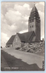 RPPC Masthuggskyrkan Göteborg GOTHENBURG SWEDEN Postcard