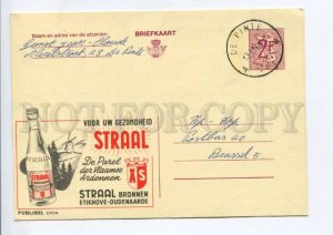 422609 BELGIUM ADVERTISING for your health STRAAL mineral water P/ stationery