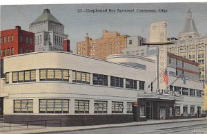 Greyhound bus terminal Cincinnati, Ohio, USA Bus Postal Used Unknown 