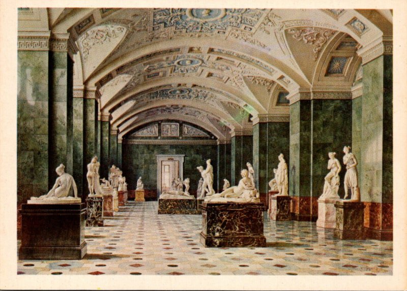 Russia Leningrad Heritage Museum Hall Of Sculptures