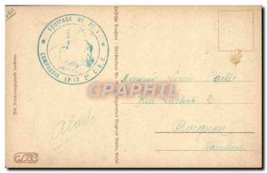 Postcard Old Women Children Illustrator