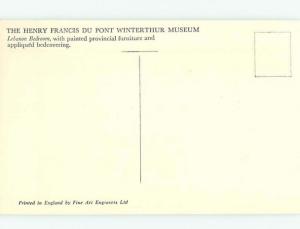 Unused Pre-1980 MUSEUM SCENE Winterthur - By Wilmington Delaware DE hr0953