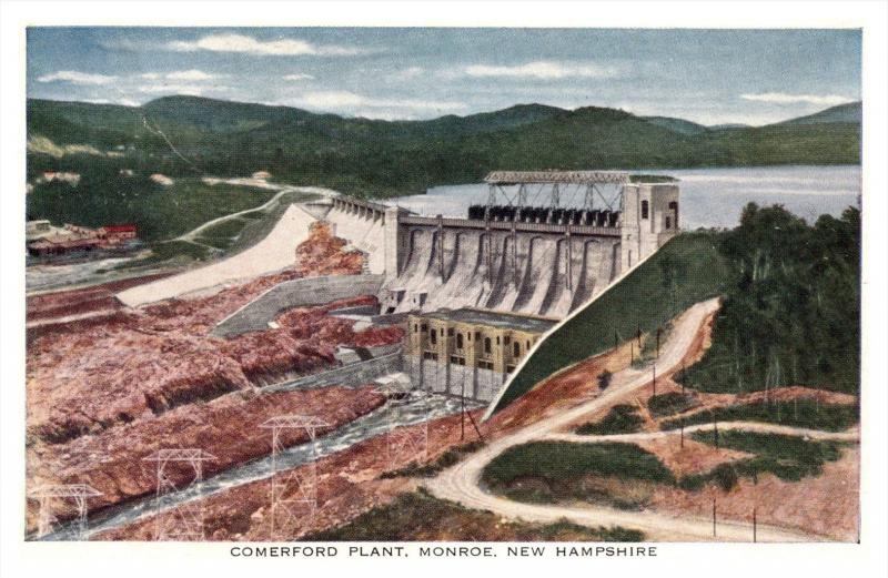 New hampshire  Monroe  Comerford Power Plant , Dam