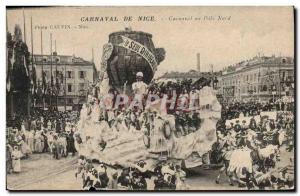 Old Postcard Polar Carnival in Nice Carnival in North Pole