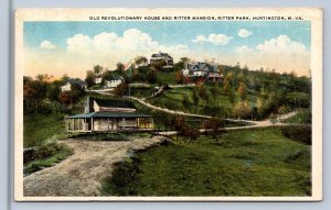 JH2/ Huntington West Virginia Postcard c1910 Revolutionary House Ritter 112