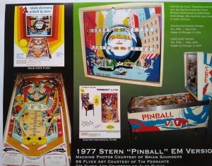 Pinball Machine Art Collage Ready To Frame Artwork Retro Electro Mechanical Game