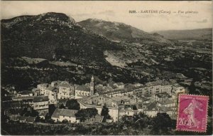 CPA Sartene vue generale CORSICA (1078062)