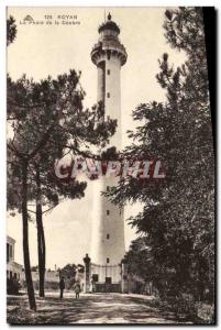 Old Postcard Royan Lighthouse Lighthouse Coubre