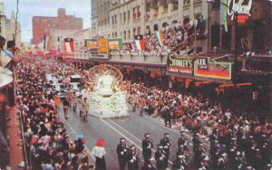 Queens Float Fiesta Parade San Antonio Texas postcard