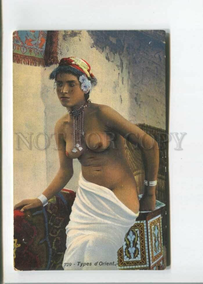 472849 North Africa Tunisia Nude Arabian Girl Vintage Lehnert