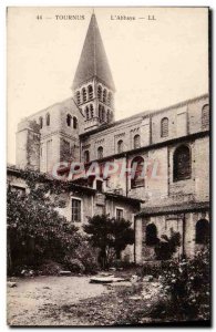 Old Postcard Tournus L & # 39abbaye