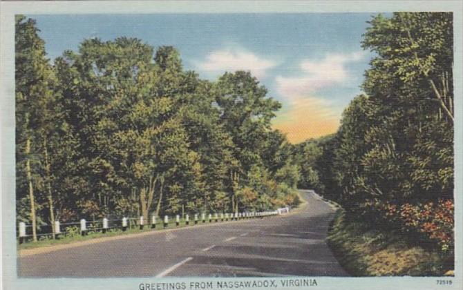 Virginia Greetings From Nassawadox