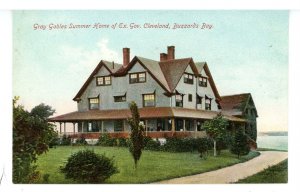MA - Buzzards Bay. Gray Gable, Summer Home of Ex-Governor Cleveland