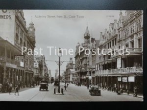 Early RP - Cape Town, Adderley Street from S. - showing old cars