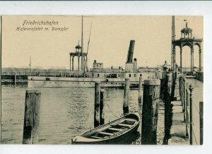 3150795 GERMANY FRIEDRICHSHAFEN ship Vintage postcard