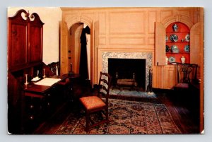 Reception Room Washingtons Headquarters Walley Forge Pennsylvania UNP Postcard 