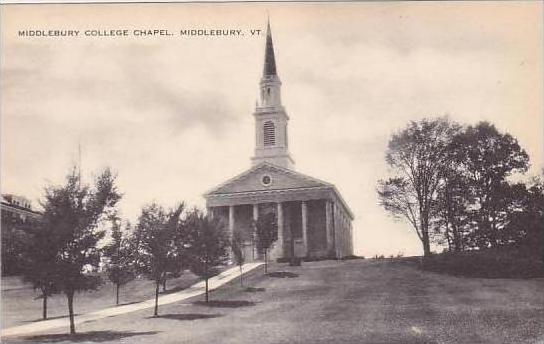 Vermont Middlebury Middlebury College Chapel Artvue