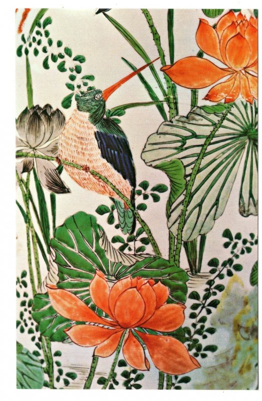 Lotus and Kingfisher, Chinese Porcelain Art, Taft Museum, Ohio