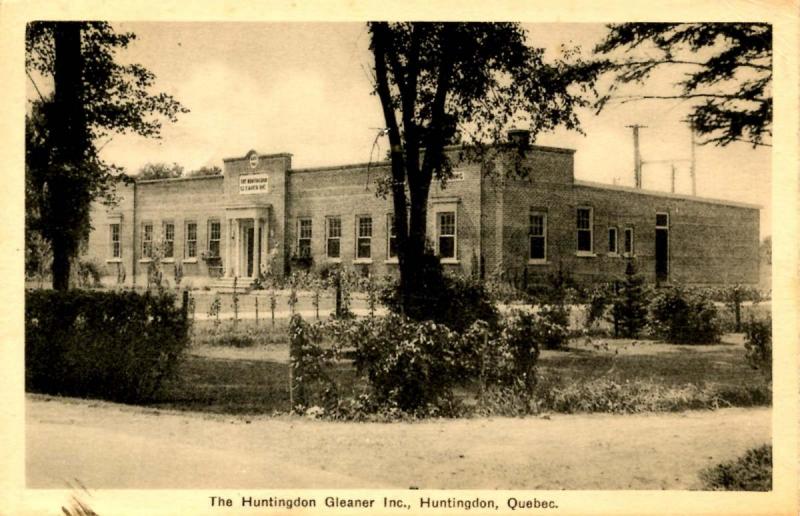 Canada - Quebec, Huntingdon. The Huntingdon Gleaner