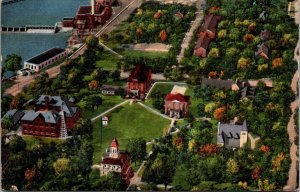 Wisconsin Beloit College Aerial View