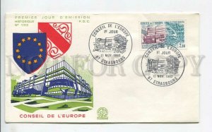 448749 France 1982 year FDC Europa CEPT Council of Europe Strasbourg