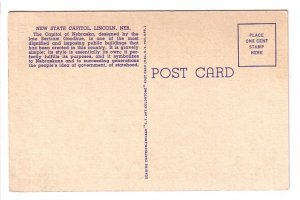 New State Capitol, Lincoln, Nebraska