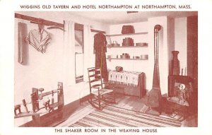 The Shaker Room in the Weaving House Wiggins Old Tavern & Hotel Northampton -...