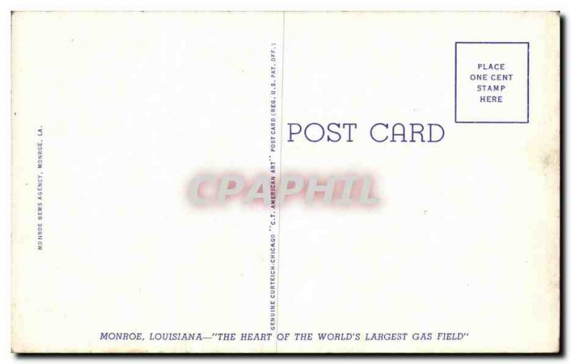 Postcard Old St. Francis Sanitarium Monroe