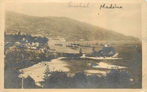 Vintage Postcard Funchal Madiera Portugal Norddeutscher Lloyd Bremen