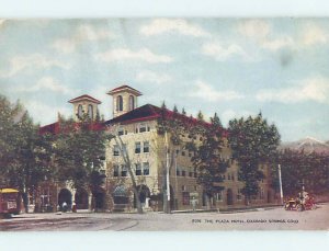 Divided-back HOTEL SCENE Colorado Springs Colorado CO AE2303