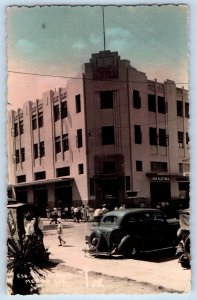 Merida Yucatan Mexico Postcard Building View c1940's Vintage RPPC Photo