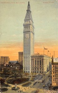 Metropolitan building New York, USA Insurance Pu 1910 