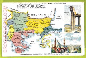 ae9041 - postcards VINTAGE POSTCARD - SLOVAKIA - MAPS-