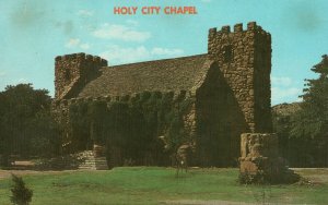 Vintage Postcard Holy City Chapel Wichita Mountains Easter Sunrise Service OK 