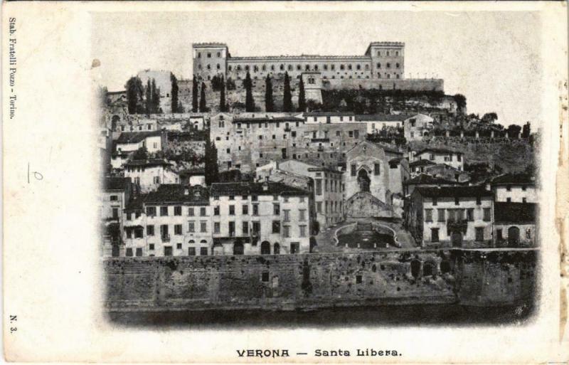 CPA Verona Santa Libera ITALY (801595)