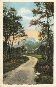 Postcard Mt Chapin Horse Shoe Park Estes Park Colorado