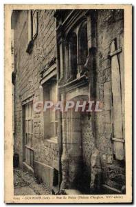 Gourdon - Majou Street - Old Postcard