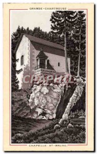 Grande Chartreuse - Chapel St Bruno - Old Postcard