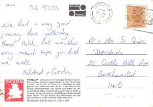 BR92133 torre abbey gardens torquay south devon   uk