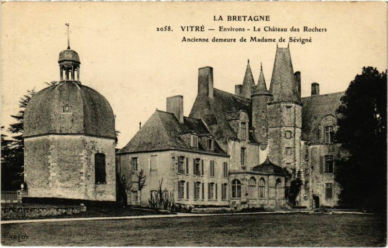 CPA Vitre Le Chateau des Rochers FRANCE (1016041)