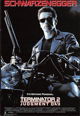 Terminator 2 Judgment Day Movie Poster  