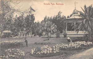 Bermuda Victoria Park Scenic View Vintage Postcard AA30028
