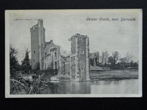 Norfolk near GREAT YARMOUTH Caister Castle - Old Postcard by Jarrold's